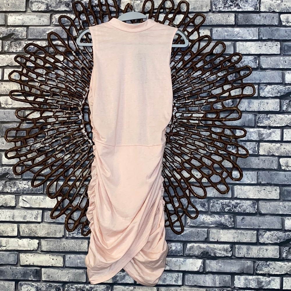 NWT pink AX Paris Ruched Sexy Minidress Sz 10